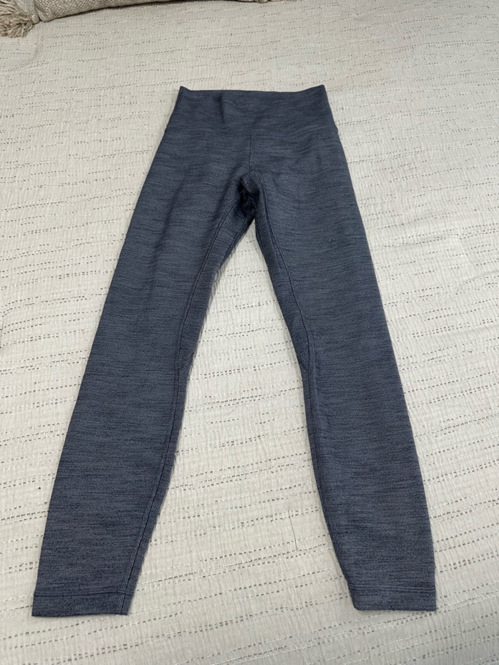 lululemon athletica Align Highrise Heathered Blue-Gray Leggings
